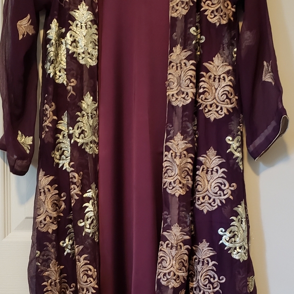 Jacket style 4 piece dress - Picture 3 of 3